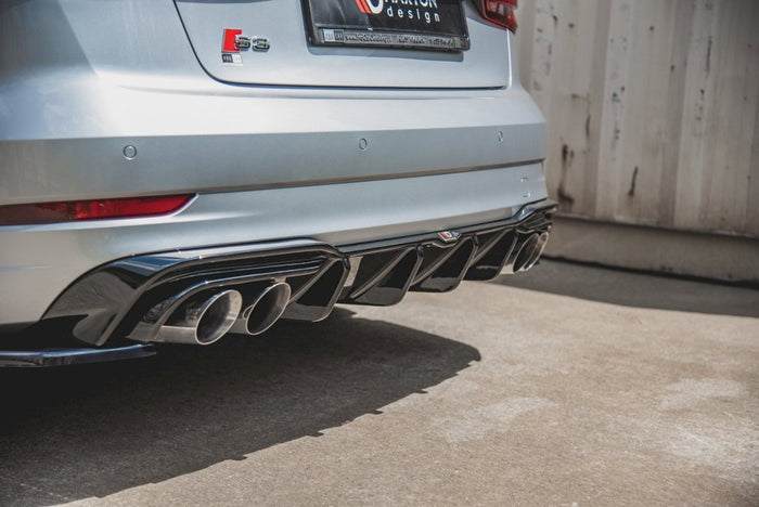 Maxton Design - REAR VALANCE AUDI S3 SEDAN 8V FACELIFT (2016-2020)