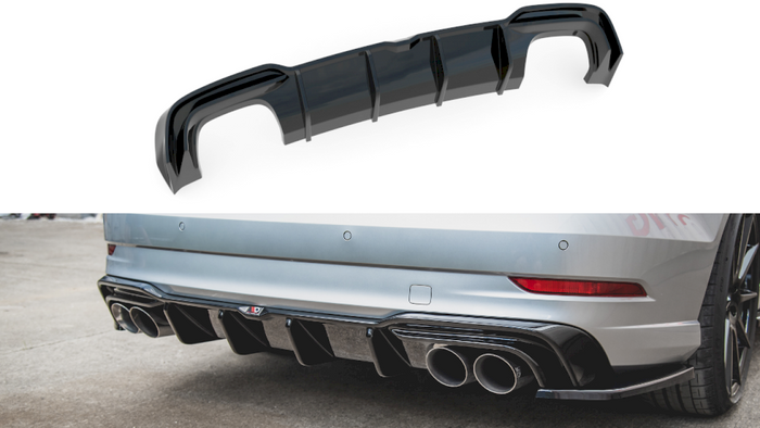 Maxton Design - REAR VALANCE AUDI S3 SEDAN 8V FACELIFT (2016-2020)