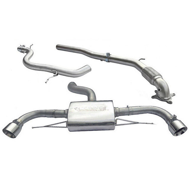 Cobra Exhausts - Audi TT (Mk2) 1.8/2.0 TFSI (2WD) 2011-14 Dual Exit Turbo Back Performance Exhaust | Car Enhancements UK