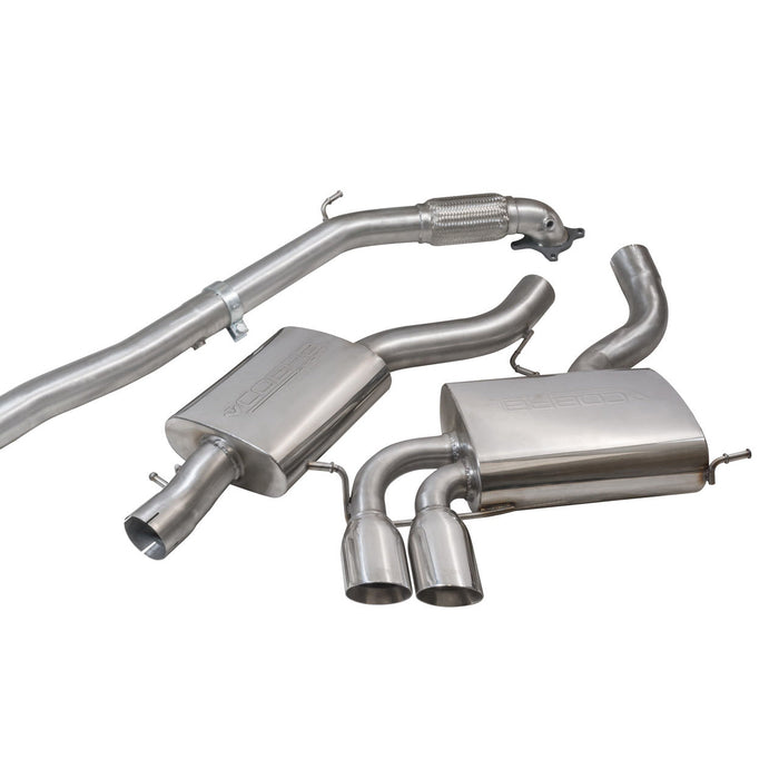 Cobra Exhausts - Audi S3 (8P) Quattro (3 Door) Turbo Back Performance Exhaust | Car Enhancements UK