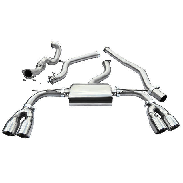 Cobra Exhausts - Audi S3 (8V) 3 Door (Non-Valved) (13-18) Turbo Back Performance Exhaust | Car Enhancements UK