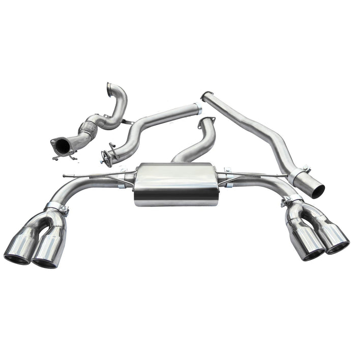 Cobra Exhausts - Audi S3 (8V) Saloon (Non-Valved) (13-18) Turbo Back Performance Exhaust | Car Enhancements UK