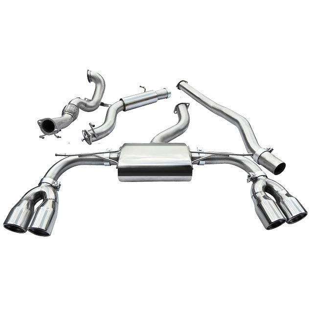 Audi S3 (8V) 5 Door Sportback (Non-Valved) (13-18) Turbo Back Performance Exhaust – Cobra Sport