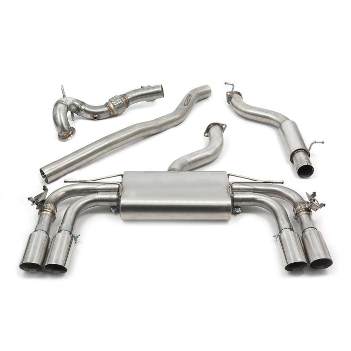 Cobra Exhausts - Audi S3 (8V) Saloon (Valved) (13-18) Turbo Back Performance Exhaust | Car Enhancements UK