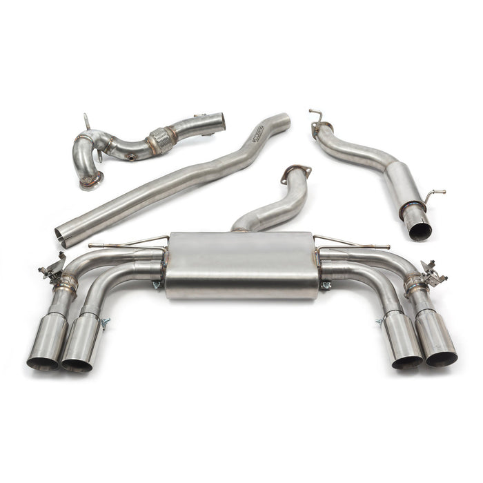 Cobra Exhausts - Audi S3 (8V) 5 Door Sportback (Valved) (13-18) Turbo Back Performance Exhaust | Car Enhancements UK