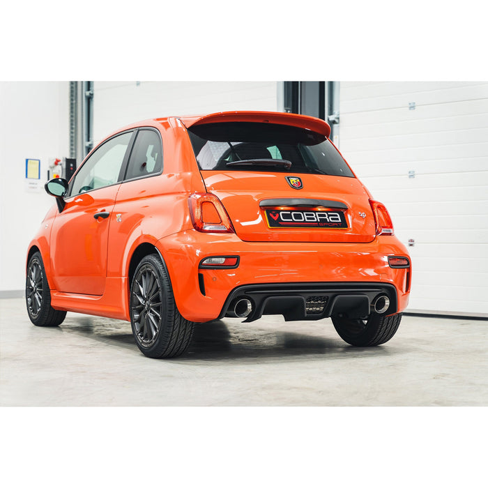 Abarth 500 Venom Rear Axle Back Performance Exhaust – Cobra Sport