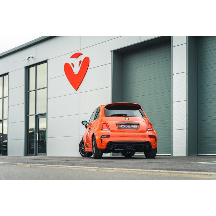 Cobra Exhausts - Abarth 595 Venom Rear Axle Back Performance Exhaust | Car Enhancements UK