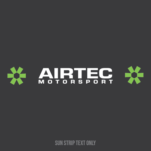 Airtec Motorsport Sunstrip Text