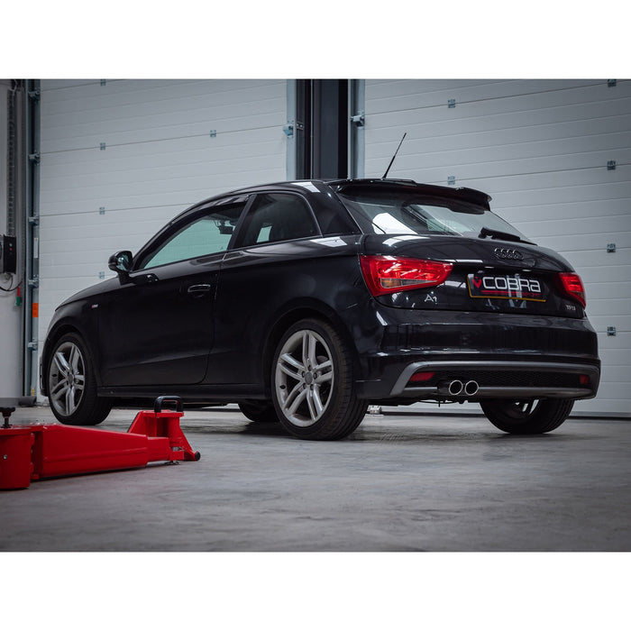 Cobra Exhausts - Audi A1 1.4 TFSI (S Line) 122PS (10-18) Venom Cat Back Performance Exhaust | Car Enhancements UK