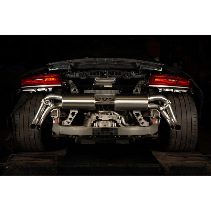 Cobra Exhausts - Audi R8 5.2 V10 Gen 1 (Facelift) (13-15) Valved Cat Back Performance Exhaust | Car Enhancements UK
