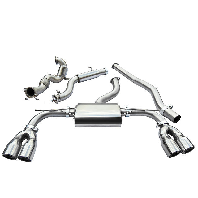 Cobra Exhausts - Audi S3 (8V) 3 Door (Non-Valved) (13-18) Turbo Back Performance Exhaust | Car Enhancements UK