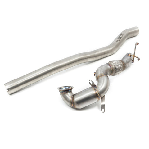 Cobra Exhausts - Audi S3 (8V) 5 Door Sportback (13-18) Front Downpipe Sports Cat / De-Cat Performance Exhaust | Car Enhancements UK