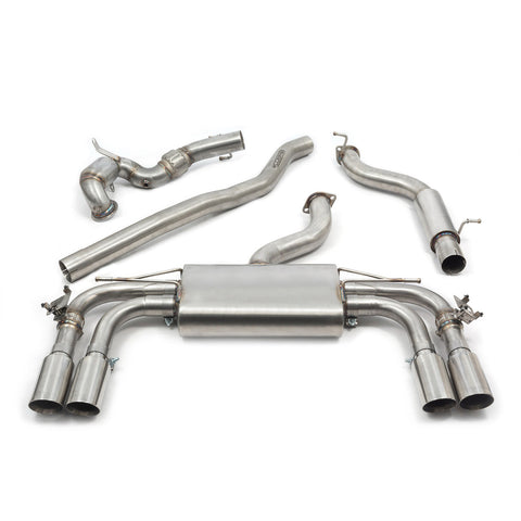 Cobra Exhausts - Audi S3 (8V) 3 Door (Valved) (13-18) Turbo Back Performance Exhaust | Car Enhancements UK