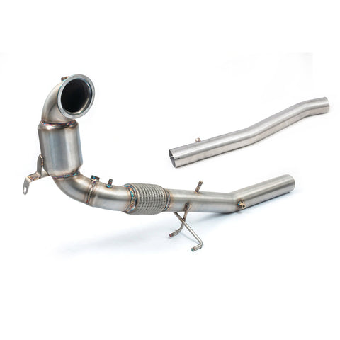 Cobra Exhausts - Audi S3 (8Y) 5 door Sportback Front Downpipe Sports Cat / De-Cat Performance Exhaust | Car Enhancements UK