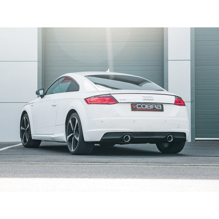 Audi TT (Mk3) 2.0 TFSI (FWD) (Pre-GPF) Cat Back Performance Exhaust – Cobra Sport