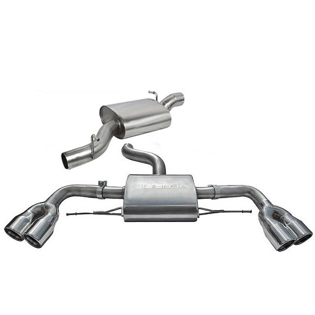Cobra Exhausts - Audi TTS (Mk2) Quattro Cat Back Performance Exhaust | Car Enhancements UK