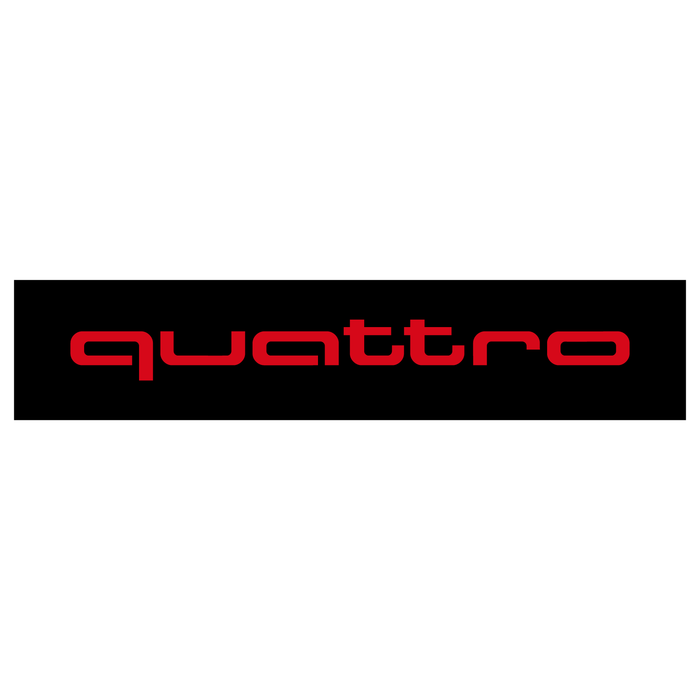 Quattro Sunstrip Text