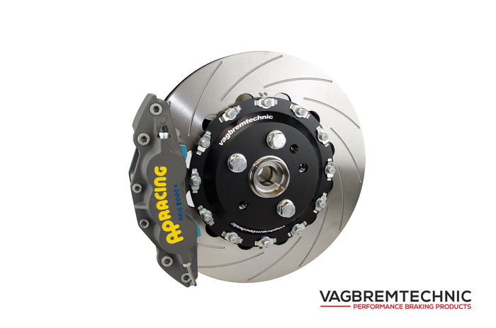 Vagbremtechnic Front Brake Kit - 6 Piston AP Racing Caliper - 362x32mm 2 Piece Discs