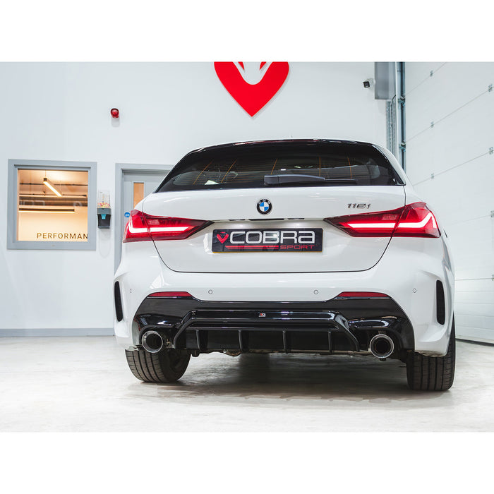 BMW 116i (F40) Dual Exit Venom GPF Back Exhaust - Cobra Sport