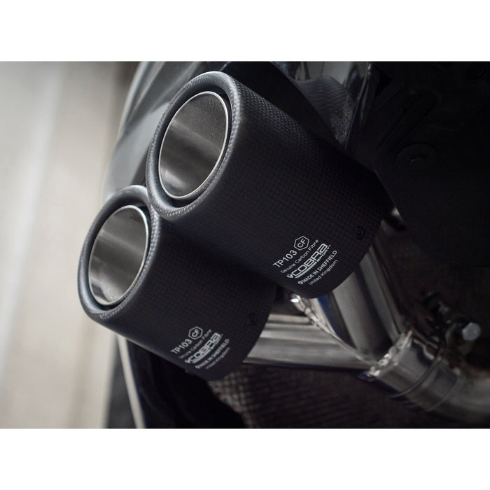Cobra Exhausts - BMW 320i Touring (G21) (19>) Non-Valved Quad Exit M3 Style Performance Exhaust | Car Enhancements UK