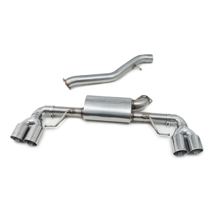 Cobra Exhausts - BMW 330i Touring (G21) (19>) Non-Valved Quad Exit M3 Style Performance Exhaust | Car Enhancements UK
