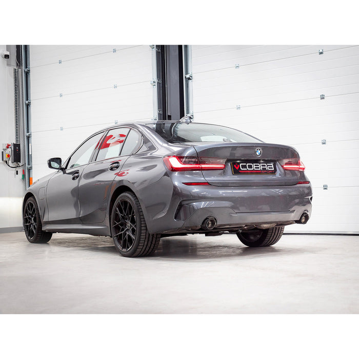 BMW 330e (G20) (19>) Valved Dual Exit Rear Axle Back Performance Exhaust – Cobra Sport