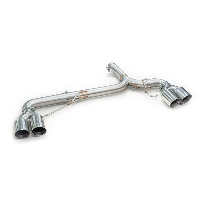 Cobra Exhausts - BMW 330e Touring (G21) (19>) Non-Valved Venom Quad Exit Rear Axle Back M3 Style Performance Exhaust | Car Enhancements UK