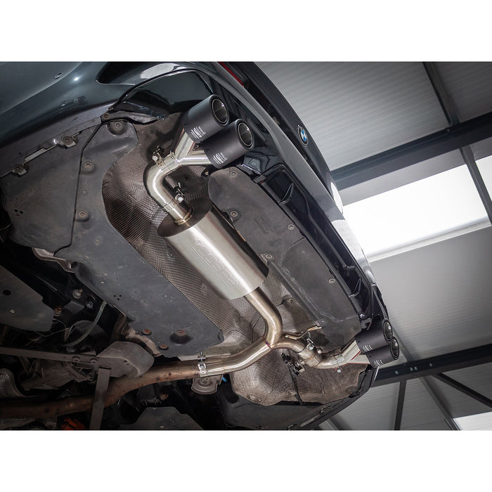 BMW 330e (G20) (19>) Valved Quad Exit Rear Axle Back M3 Style Performance Exhaust – Cobra Sport