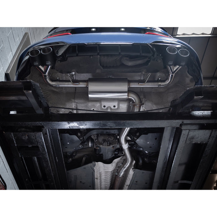 Cobra Exhausts - BMW 330i (G20) (19>) Non-Valved Quad Exit M3 Style Performance Exhaust | Car Enhancements UK