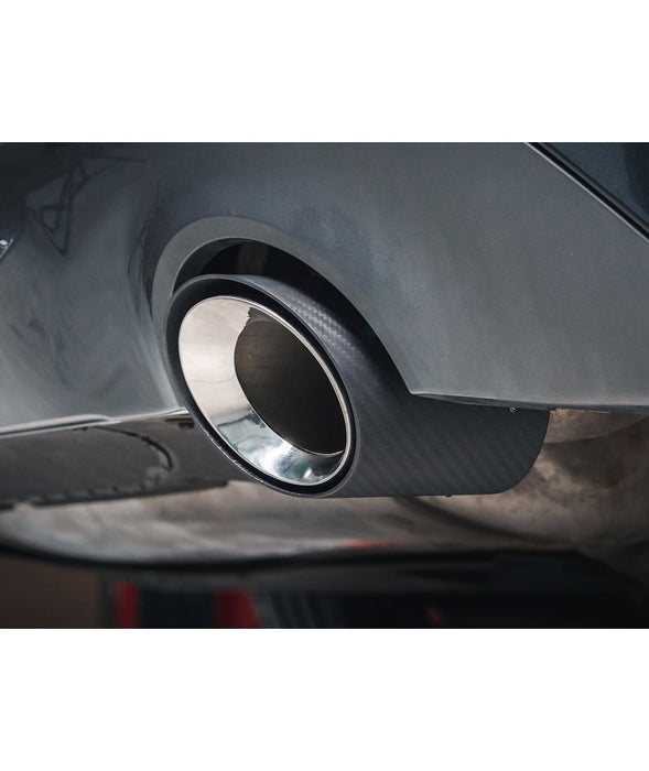 Cobra Exhausts - BMW 3 Series (G20/G21) Carbon Fibre M Performance Tips - OEM Style Larger 3.5" Slip-on Replacement Tailpipes | Car Enhancements UK