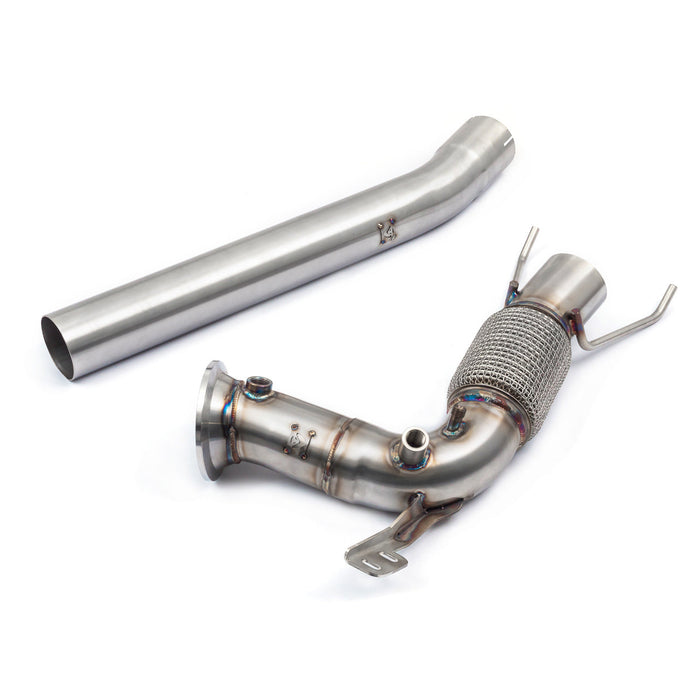 Cobra Exhausts - BMW M135i (F40) Front Downpipe Sports Cat / De-Cat To Cobra Sport Performance Exhaust Package | Car Enhancements UK
