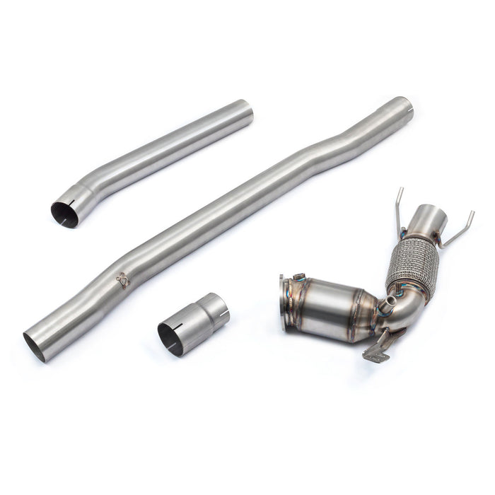 Cobra Exhausts - BMW M135i (F40) Front Downpipe Sports Cat / De-Cat To Cobra Sport Performance Exhaust Package | Car Enhancements UK