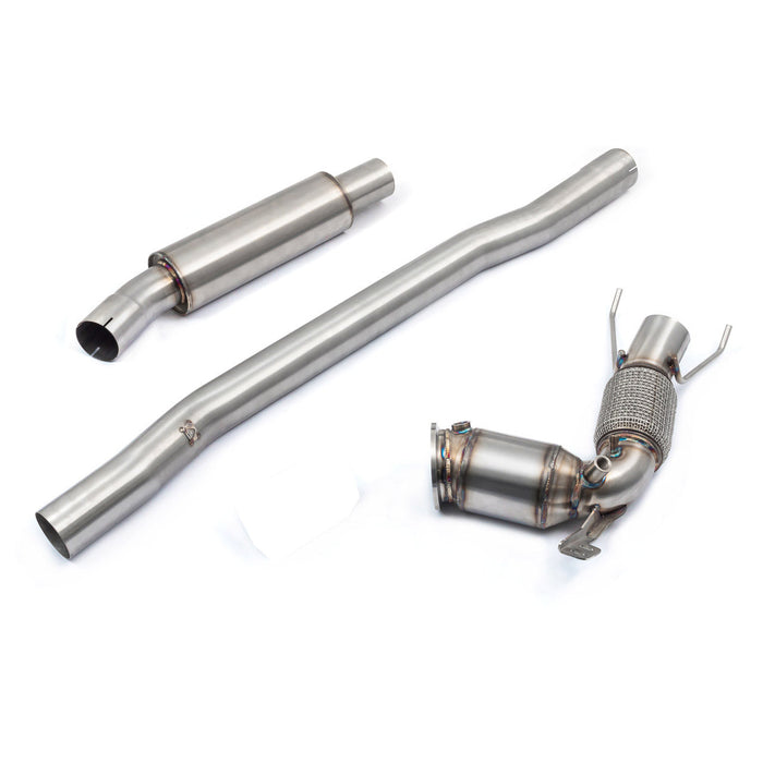 Cobra Exhausts - BMW M135i (F40) Front Downpipe Sports Cat / De-Cat To Cobra Sport Performance Exhaust Package | Car Enhancements UK