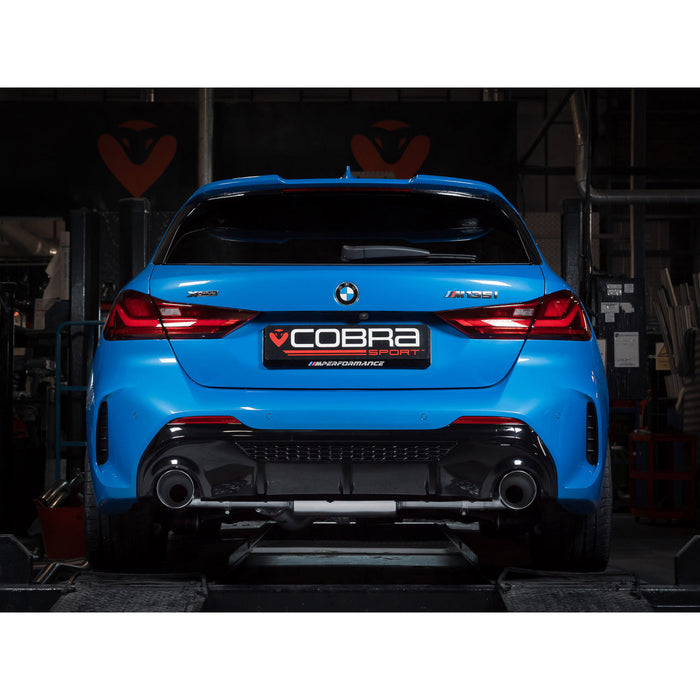 Cobra Exhausts - BMW M135i (F40) Turbo Back Performance Exhaust | Car Enhancements UK