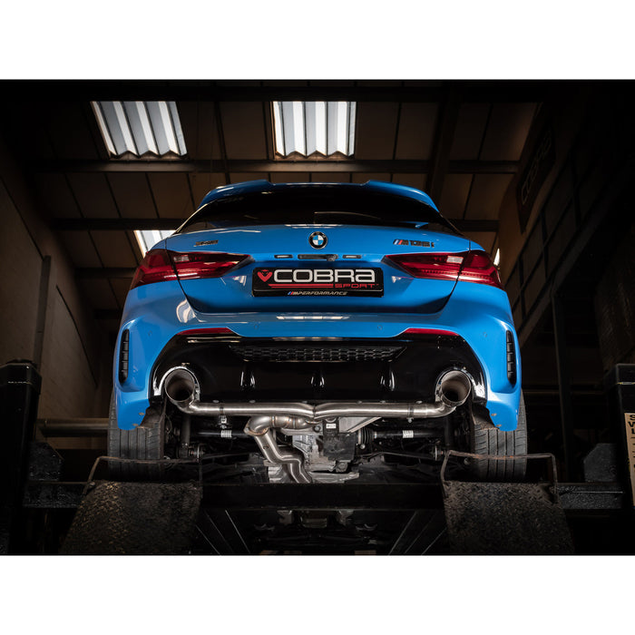Cobra Exhausts - BMW M135i (F40) GPF/PPF Back Race Box Delete Performance Exhaust | Car Enhancements UK