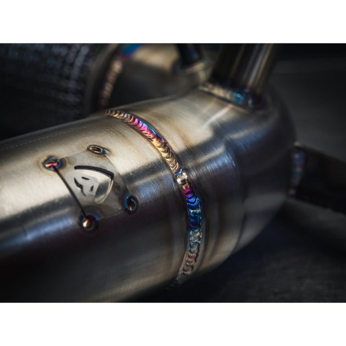 Cobra Exhausts - BMW M135i (F40) Front Downpipe Sports Cat / De-Cat To Standard Fitment Performance Exhaust | Car Enhancements UK
