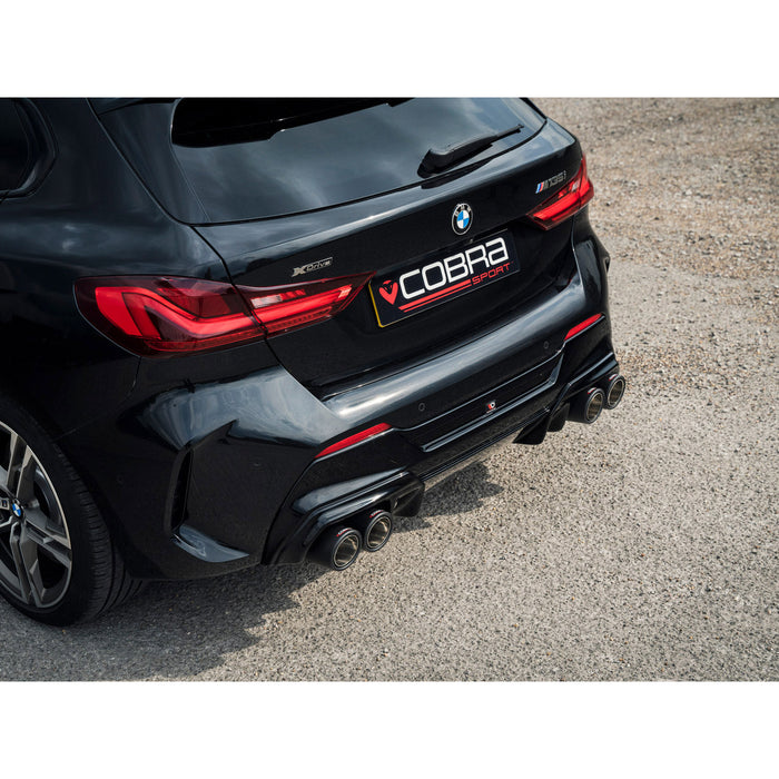 BMW M135i (F40) Quad Exit GPF/PPF Back M3 Style Performance Exhaust – Cobra Sport