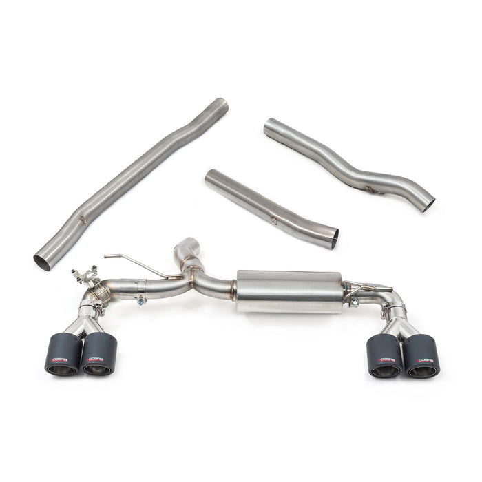 BMW M135i (F40) Quad Exit M3 Style Cat Back Performance Exhaust – Cobra Sport