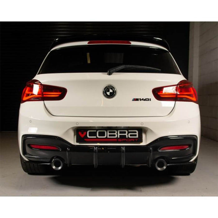 Cobra Exhausts - BMW M235i (F22) Exhaust Tailpipes - Larger 3.5" M Performance Tips - Replacement Slip-on OE Style | Car Enhancements UK