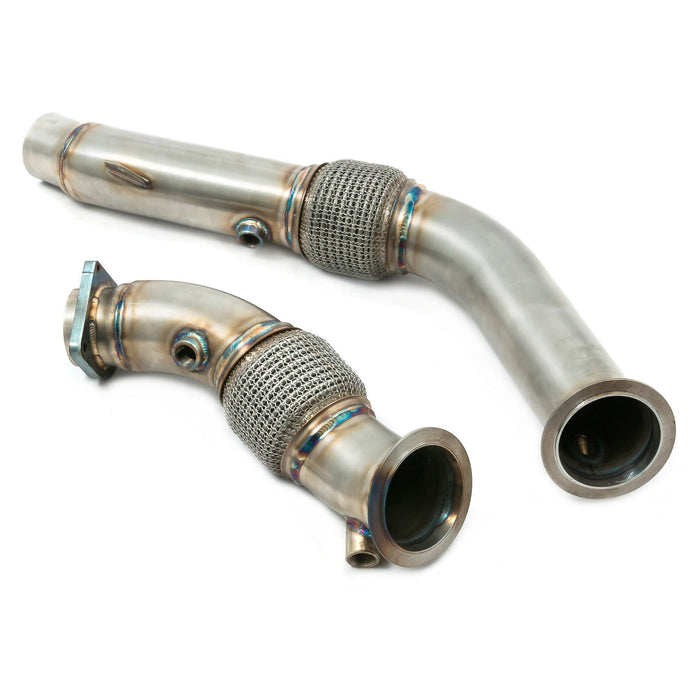Cobra Exhausts - BMW M4 (F82) Coupe 3" Primary De-Cat Downpipe Performance Exhaust | Car Enhancements UK