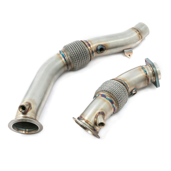Cobra Exhausts - BMW M4 (F82) Coupe 3" Primary De-Cat Downpipe Performance Exhaust | Car Enhancements UK