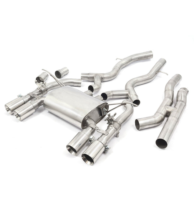 Cobra Exhausts - BMW M4 (F82) Coupe 3" Valved Secondary Cat Back Performance Exhaust | Car Enhancements UK