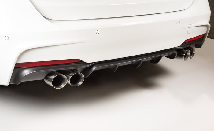 Cobra Exhausts - BMW 325D (F30 LCI/F31 LCI) (2015-19) Quad Exit M3 Style Performance Exhaust Conversion | Car Enhancements UK