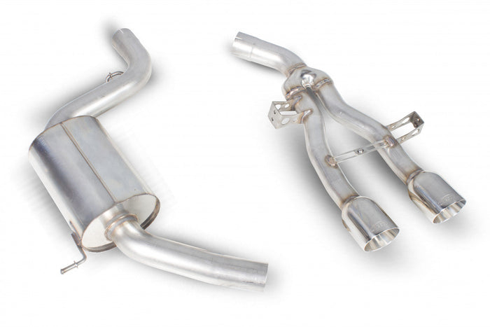 Scorpion Exhausts Seat Leon Cupra R 2.0 Tsi 265 PS  Non-resonated cat-back system - Car Enhancements UK
