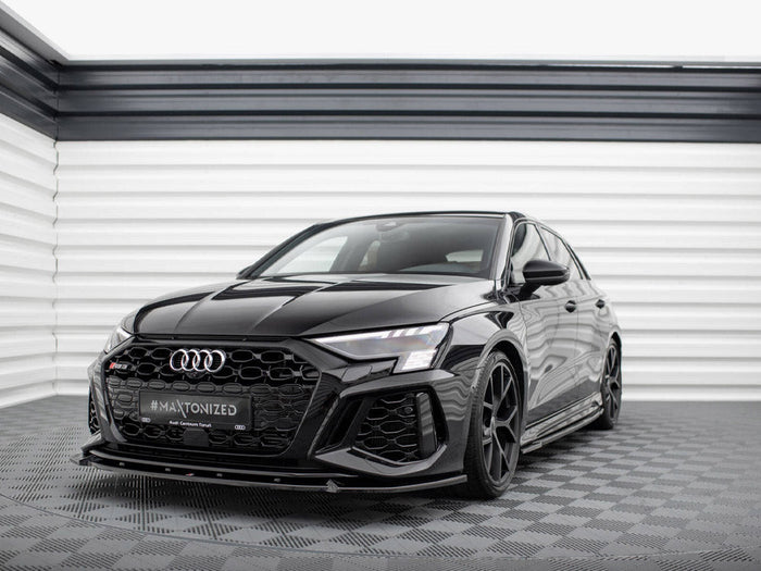 Maxton Design - FRONT SPLITTER V.1 AUDI RS3 8Y (2020-2024)