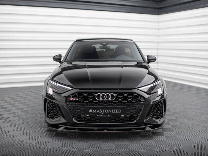 Maxton Design - FRONT SPLITTER V.1 AUDI RS3 8Y (2020-2024)