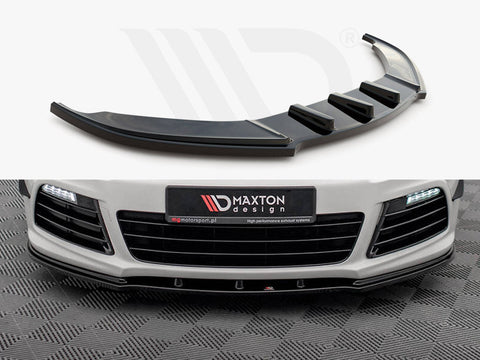 Maxton Design - Front Splitter V.1 Volkswagen Scirocco R Mk3