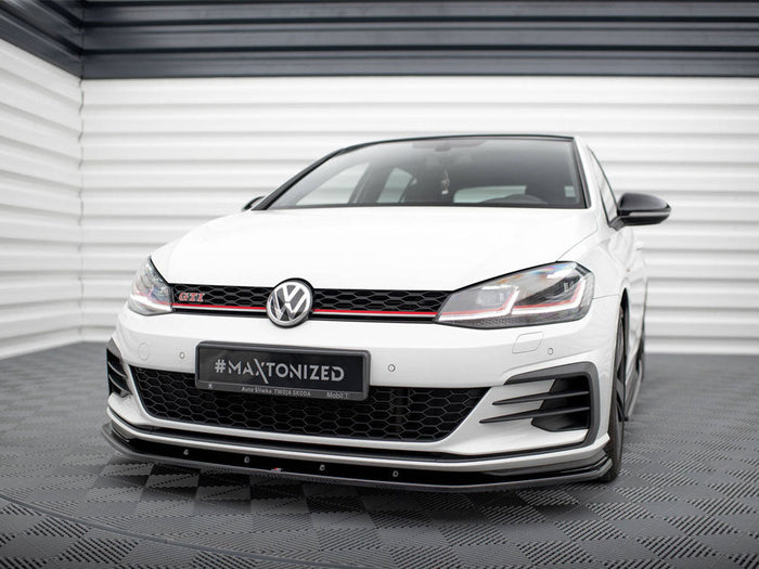 Maxton Design - Front Splitter V.1 Volkswagen Golf GTI / GTD Mk7 Facelift