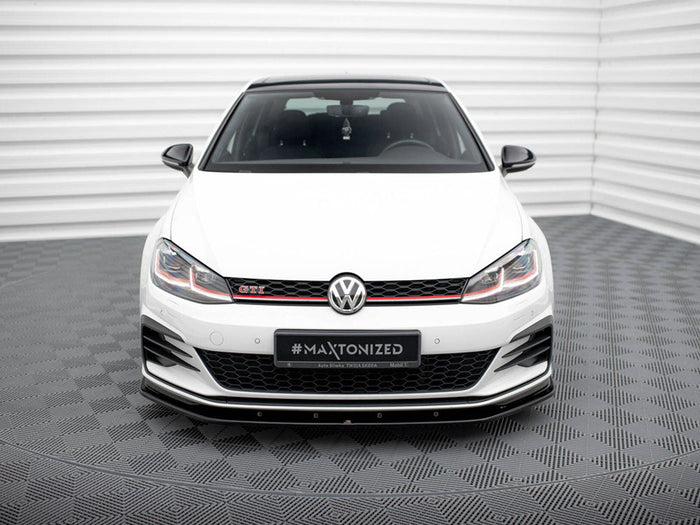 Maxton Design - Front Splitter V.1 Volkswagen Golf GTI / GTD Mk7 Facelift