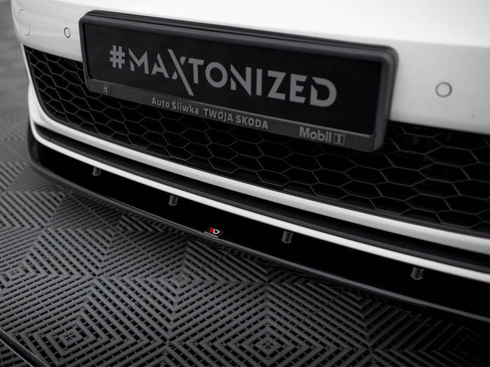 Maxton Design - Front Splitter V.1 Volkswagen Golf GTI / GTD Mk7 Facelift